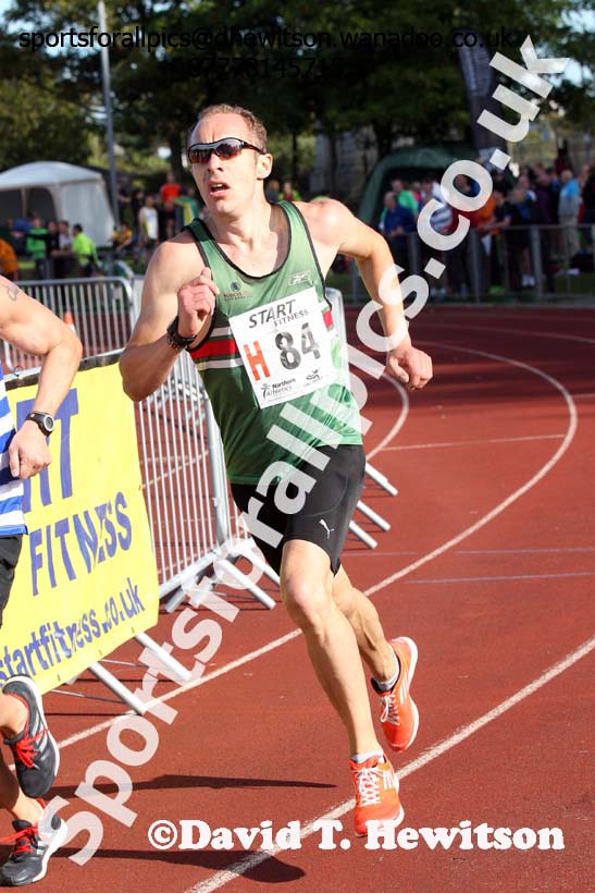 Senior men, Northern Road Relays, Blackpool. Photo: David T. Hewitson/Sports for All Pics